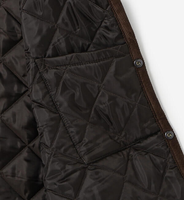  「LAVENHAM | 〈別注〉 スタンドカラー キルティングベスト MEN」|ダウンベスト・ベスト|