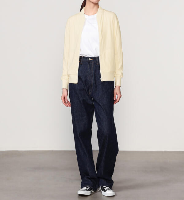  「YOUNG & OLSEN The DRYGOODS STORE | コットンカシミヤ ジップカーディガン WOMEN」|カーディガン|