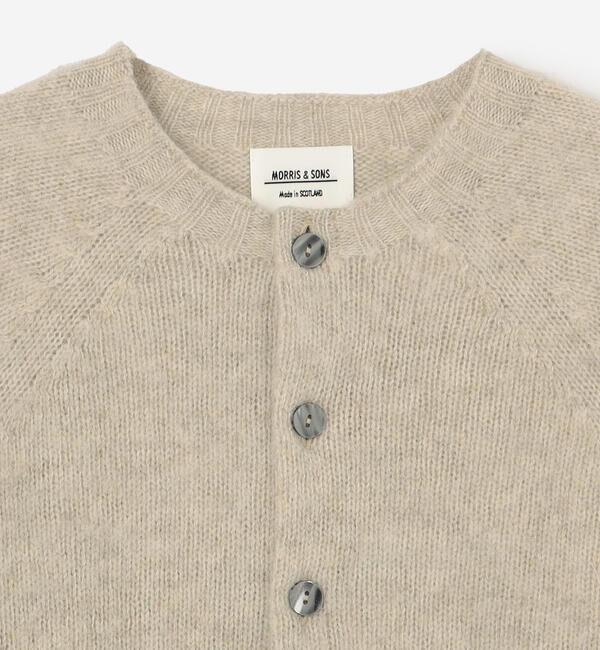 Morris & Sons「MORRIS & SONS | ブラッシュカーディガン WOMEN」|ニット・セーター|