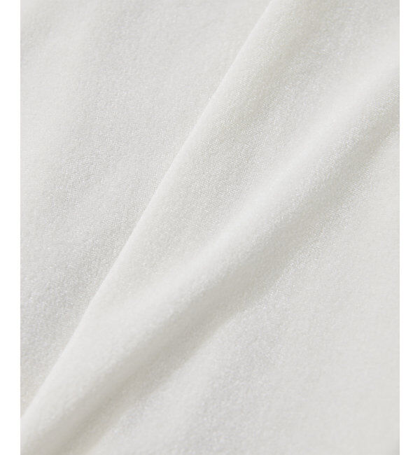 THE PAUSE「【THE PAUSE】ベロアコンパクトTシャツ」|Tシャツ・カットソー|