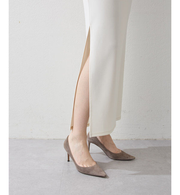  「カットジョーゼットスリットスカート」|スカート|