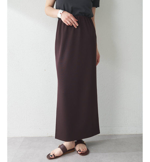  「カットジョーゼットスリットスカート」|スカート|