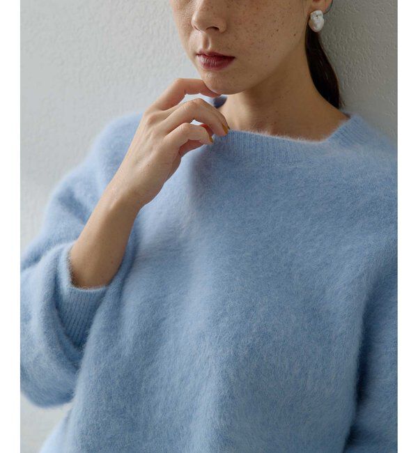  「ファークルーネックプルオーバー」|ニット・セーター|