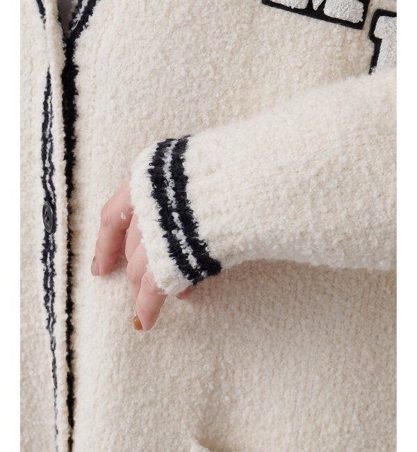 GEMINI「【GEMINI】ワッペンツキニットカーディガン」|ニット・セーター|