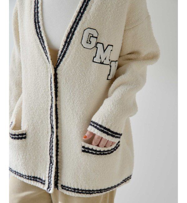 GEMINI「【GEMINI】ワッペンツキニットカーディガン」|ニット・セーター|