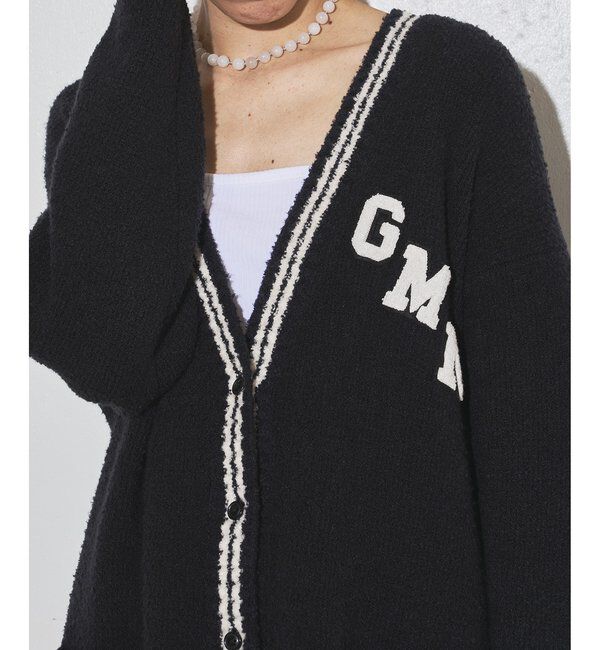 GEMINI「【GEMINI】ワッペンツキニットカーディガン」|ニット・セーター|