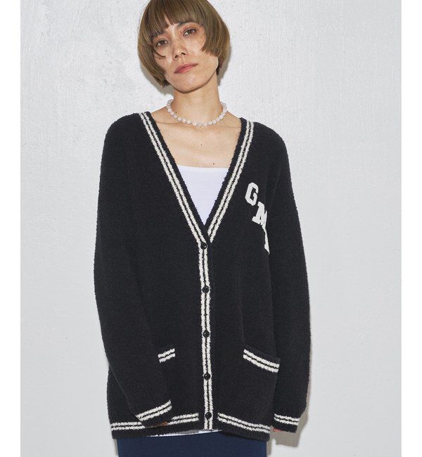 GEMINI「【GEMINI】ワッペンツキニットカーディガン」|ニット・セーター|