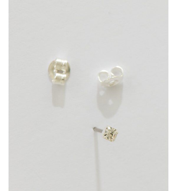  「【インフルエンサーコラボ】ビジューアレンジピアスSV」|リング|