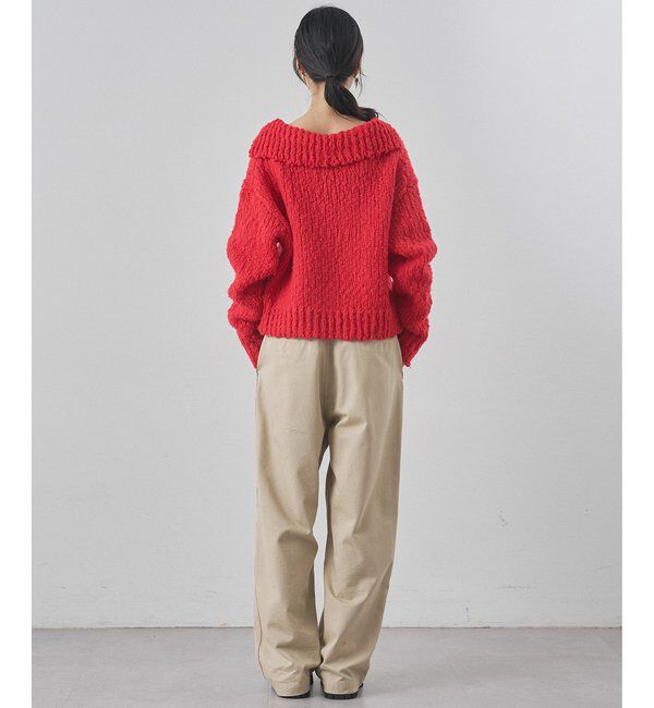  「ローゲージスキッパープルオーバー」|ニット・セーター|