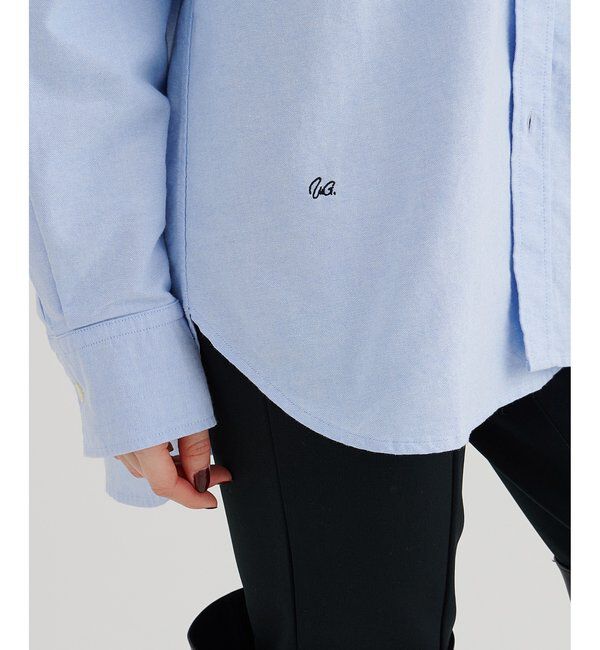  「刺繍オックスフォードシャツ」|シャツ・ブラウス|