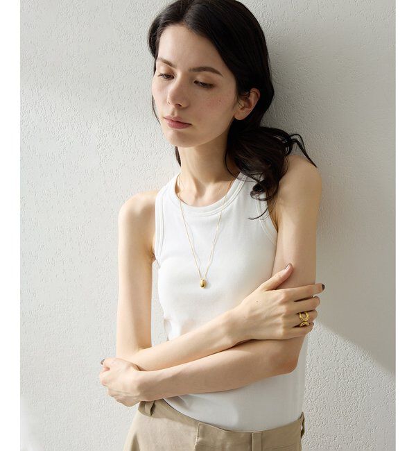 THE PAUSE「【THE PAUSE】カップインタンク」|Tシャツ・カットソー|