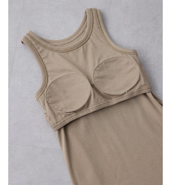 THE PAUSE「【THE PAUSE】カップインタンク」|Tシャツ・カットソー|