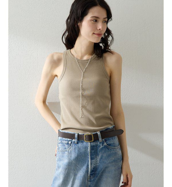 THE PAUSE「【THE PAUSE】カップインタンク」|Tシャツ・カットソー|