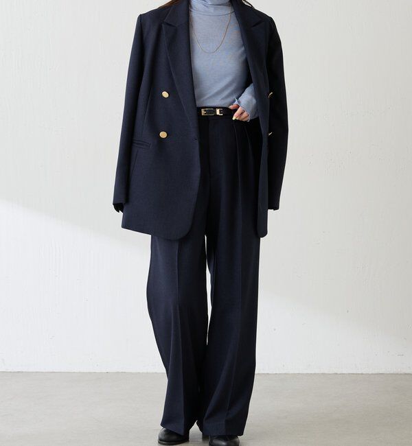  「ウールライクダブルジャケット」|デニムジャケット|