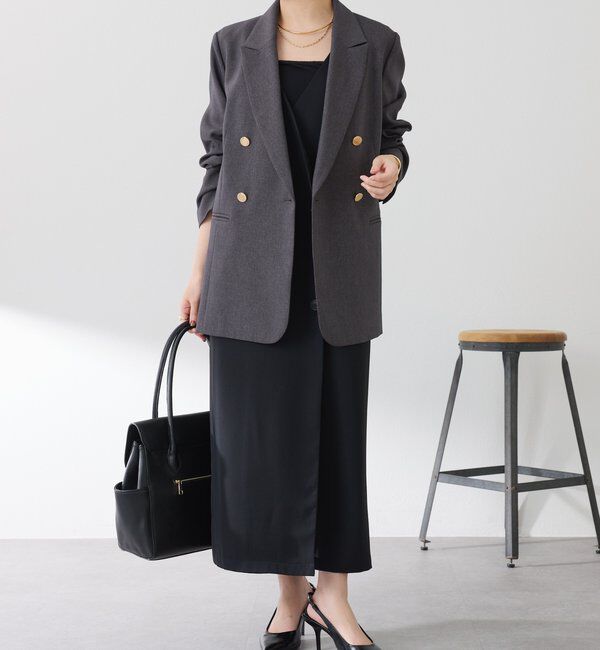  「ウールライクダブルジャケット」|デニムジャケット|