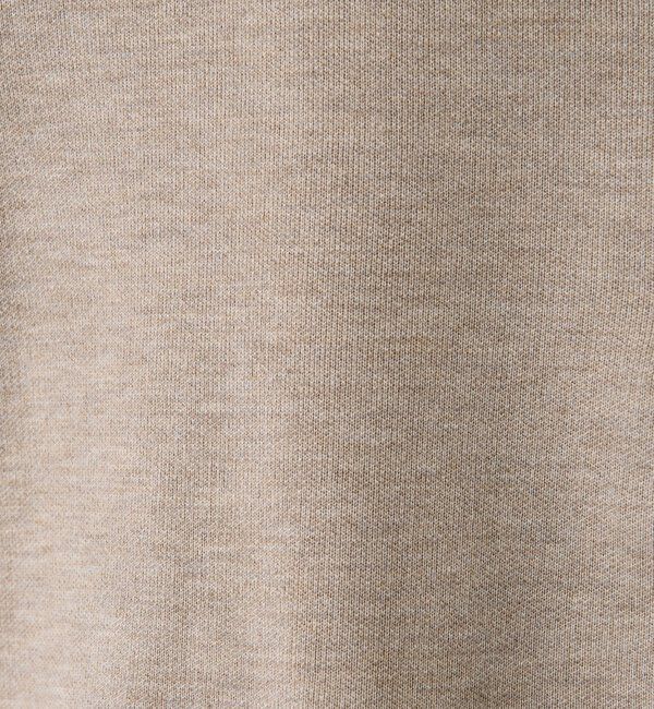  「スウェットライクラウンドヘムニット」|ニット・セーター|