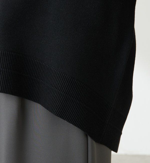  「スウェットライクラウンドヘムニット」|ニット・セーター|