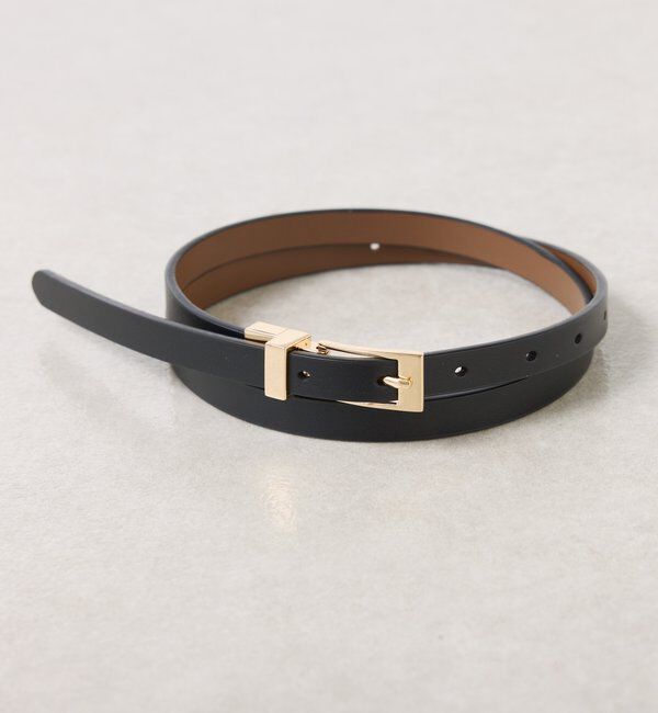  「【新色登場！リバーシブル/人気アイテムの新デザイン】スリムリバーシブルベルト」|ベルト|
