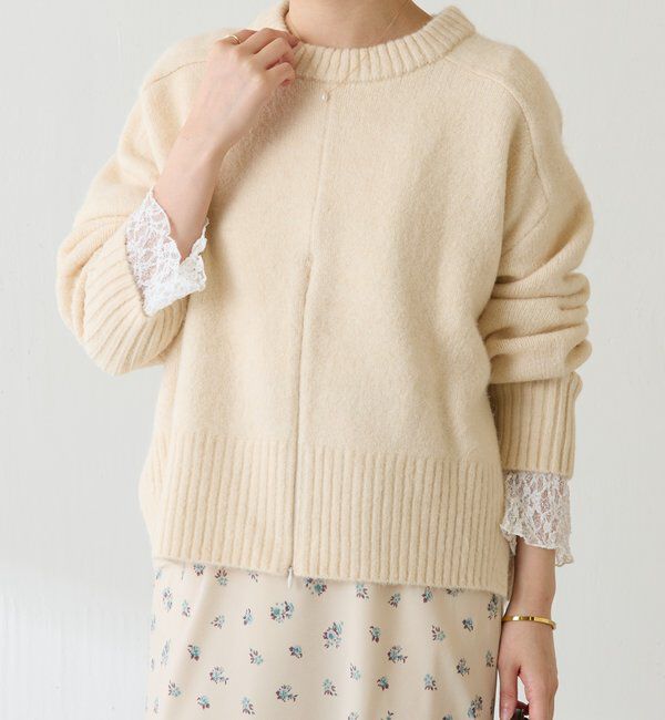  「ヤクライクショートニット」|ニット・セーター|