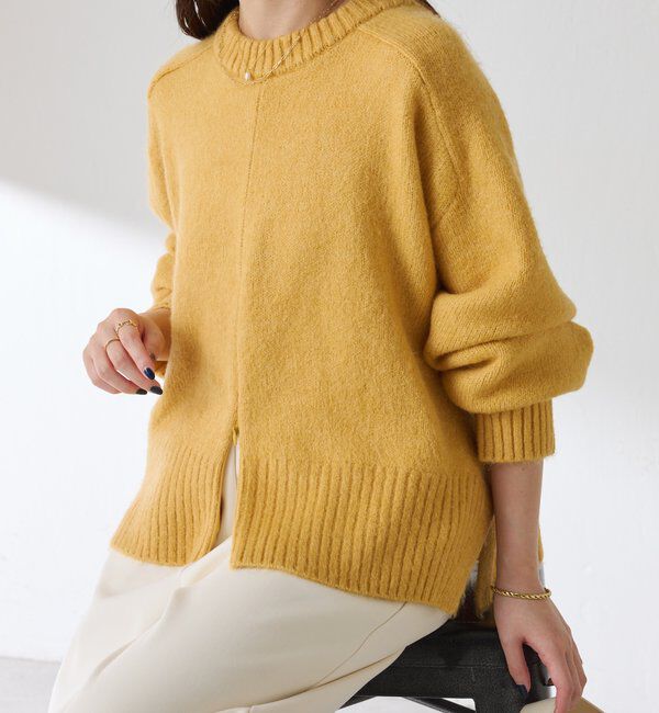  「ヤクライクショートニット」|ニット・セーター|