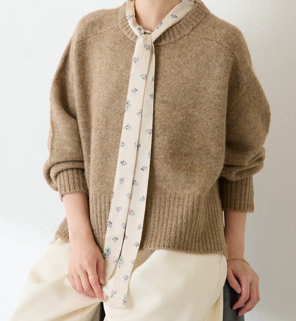  「ヤクライクショートニット」|ニット・セーター|