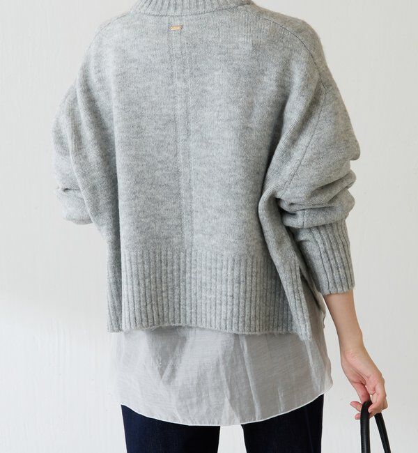  「ヤクライクショートニット」|ニット・セーター|