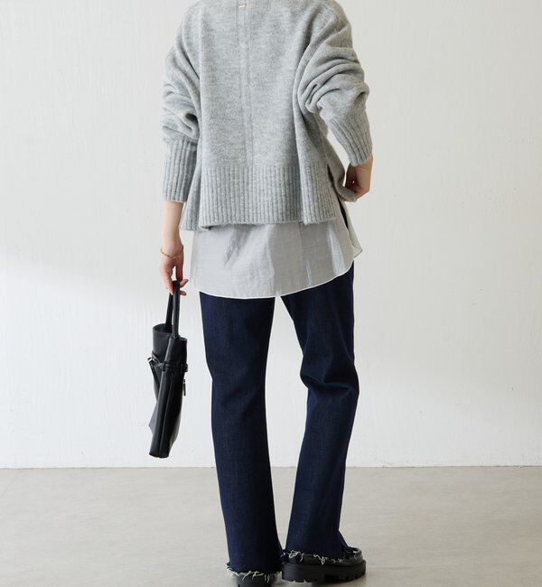  「ヤクライクショートニット」|ニット・セーター|