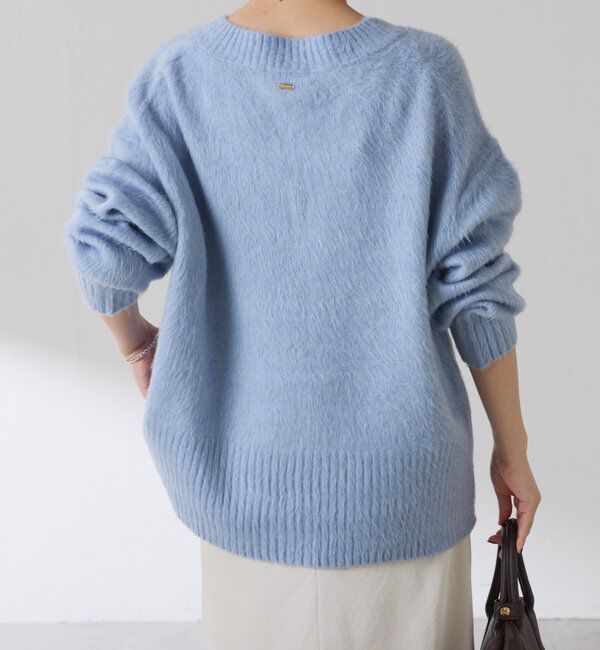  「エアリー深Vニット」|ニット・セーター|