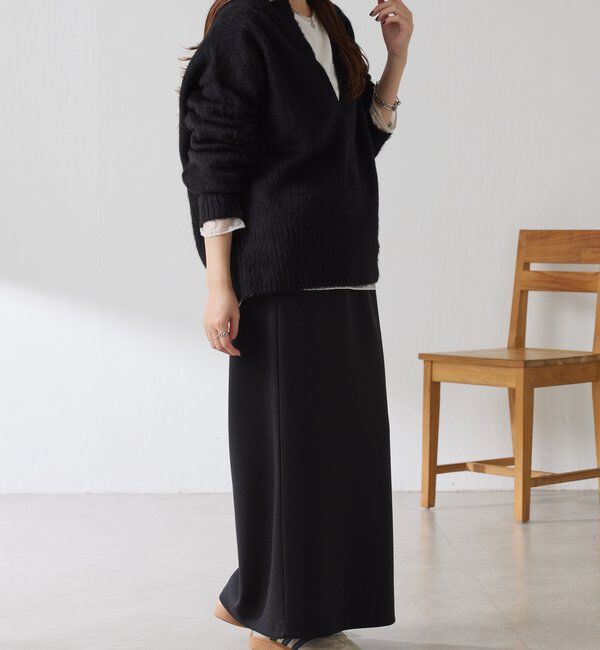  「エアリー深Vニット」|ニット・セーター|