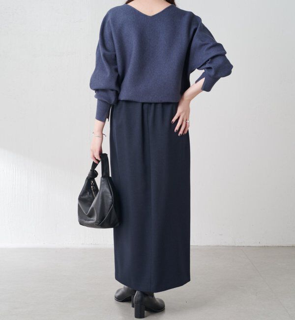  「袖リブ２WAYドルマンニット」|ニット・セーター|