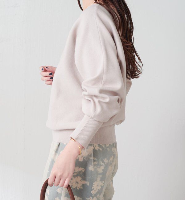  「袖リブ２WAYドルマンニット」|ニット・セーター|