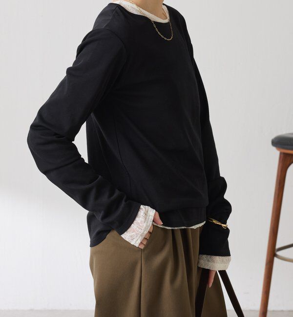  「ベーシックシアーロンT」|Tシャツ・カットソー|