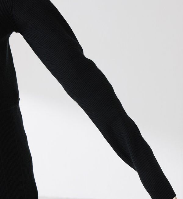  「リブペプラムカーディガン」|ニット・セーター|