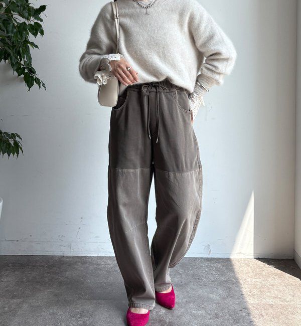  「ファーカシミヤプルオーバー」|ニット・セーター|