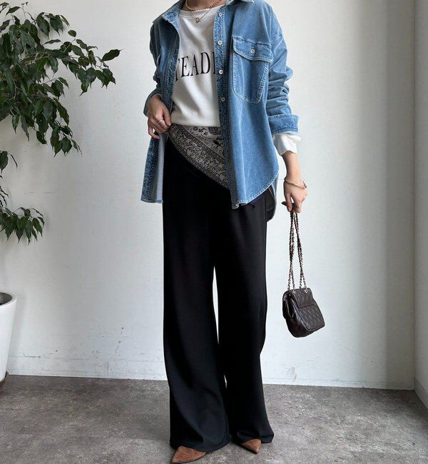  「別珍デニムシャツ」|シャツ・ブラウス|