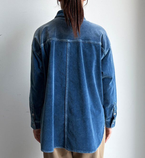  「別珍デニムシャツ」|シャツ・ブラウス|