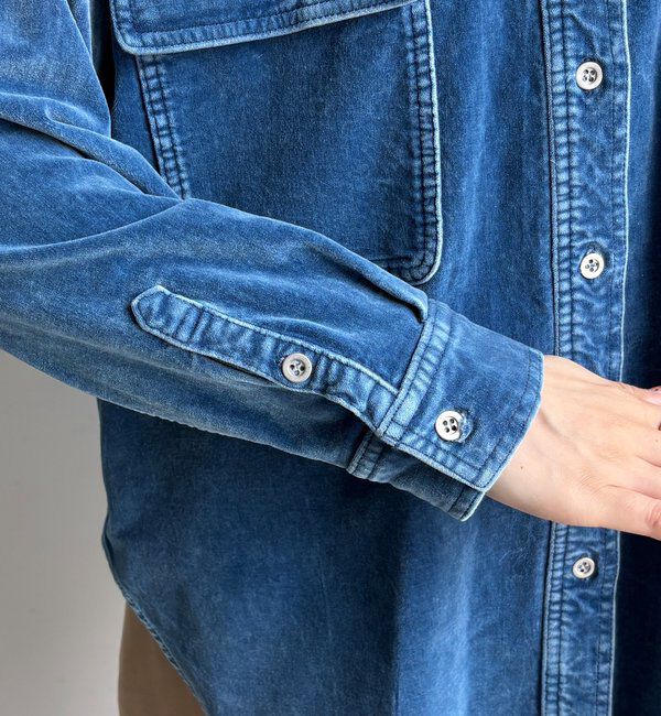  「別珍デニムシャツ」|シャツ・ブラウス|