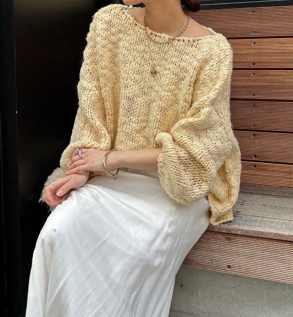  「ローゲージニット」|ニット・セーター|