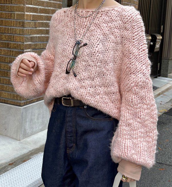  「ローゲージニット」|ニット・セーター|