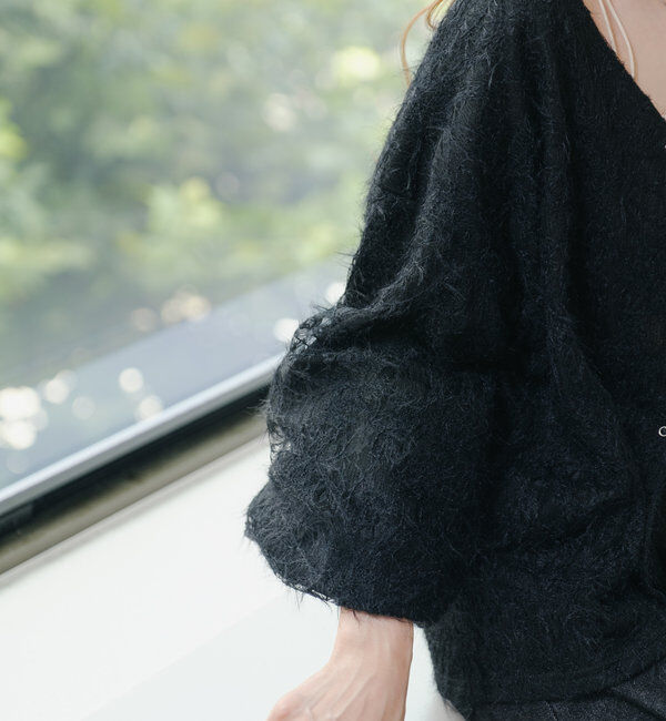  「【2WAY】フェザードッキングニットカーディガン」|カーディガン|