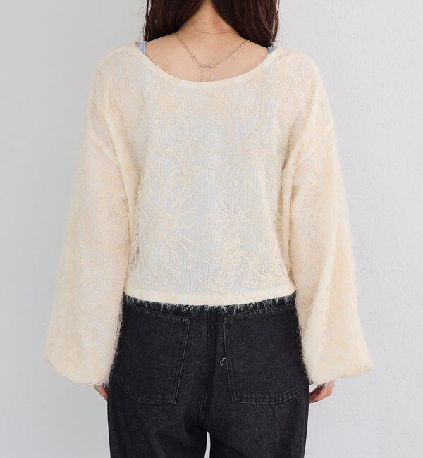  「【2WAY】フェザードッキングニットカーディガン」|カーディガン|