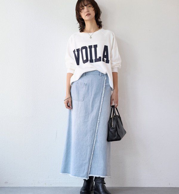  「予約【新色追加/Yossshiiii企画】ワイドロゴカットオフスエット」|Tシャツ・カットソー|