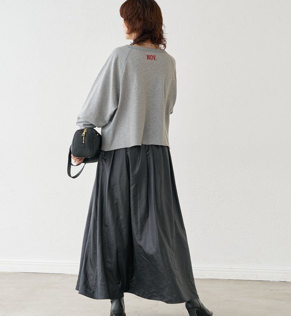  「予約【新色追加/Yossshiiii企画】ワイドロゴカットオフスエット」|Tシャツ・カットソー|