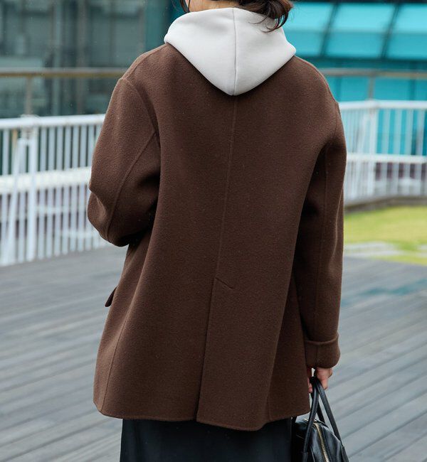  「【最高気温5度の寒い日に！/こなれ感抜群】ピークドラペルリバージャコット」|その他|