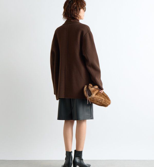  「【最高気温5度の寒い日に！/こなれ感抜群】ピークドラペルリバージャコット」|その他|