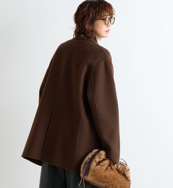  「【最高気温5度の寒い日に！/こなれ感抜群】ピークドラペルリバージャコット」|その他|