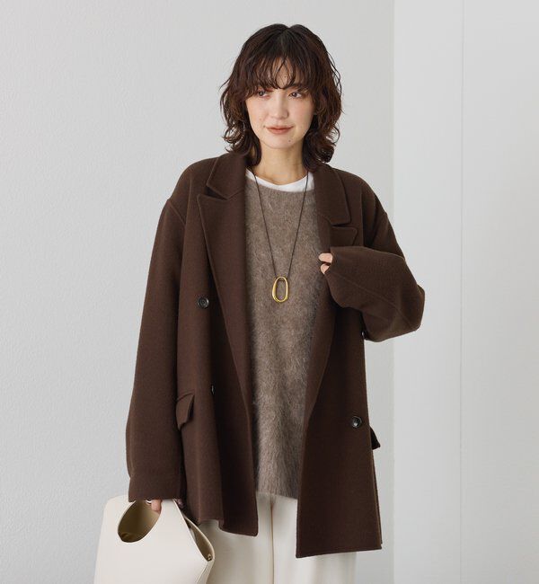  「【最高気温5度の寒い日に！/こなれ感抜群】ピークドラペルリバージャコット」|その他|