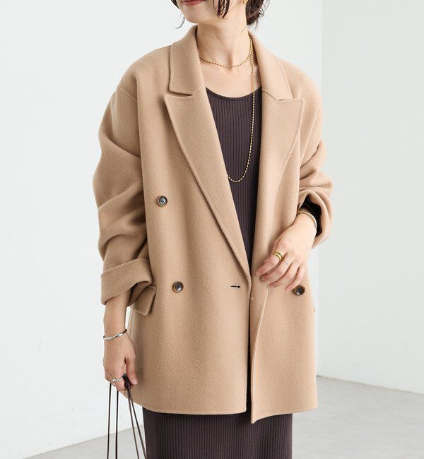  「【最高気温5度の寒い日に！/こなれ感抜群】ピークドラペルリバージャコット」|その他|