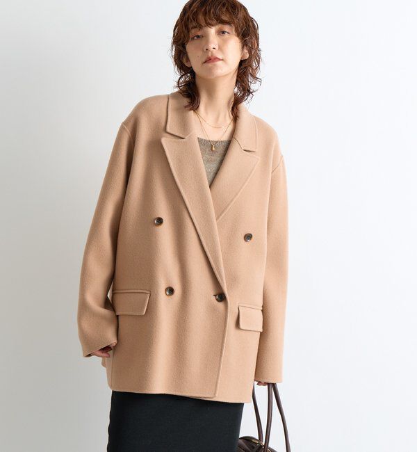  「【最高気温5度の寒い日に！/こなれ感抜群】ピークドラペルリバージャコット」|その他|