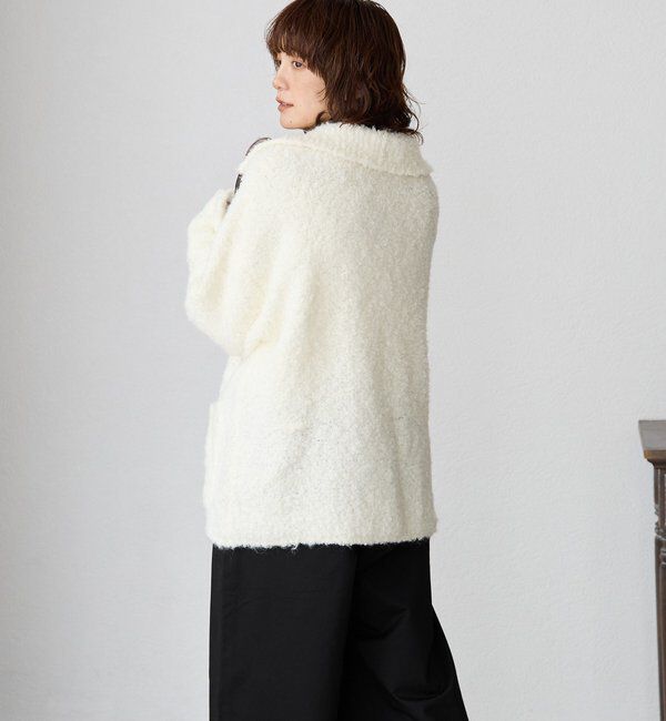  「【インフルエンサーYossshiiii企画】ボアライクコーディガン」|カーディガン|